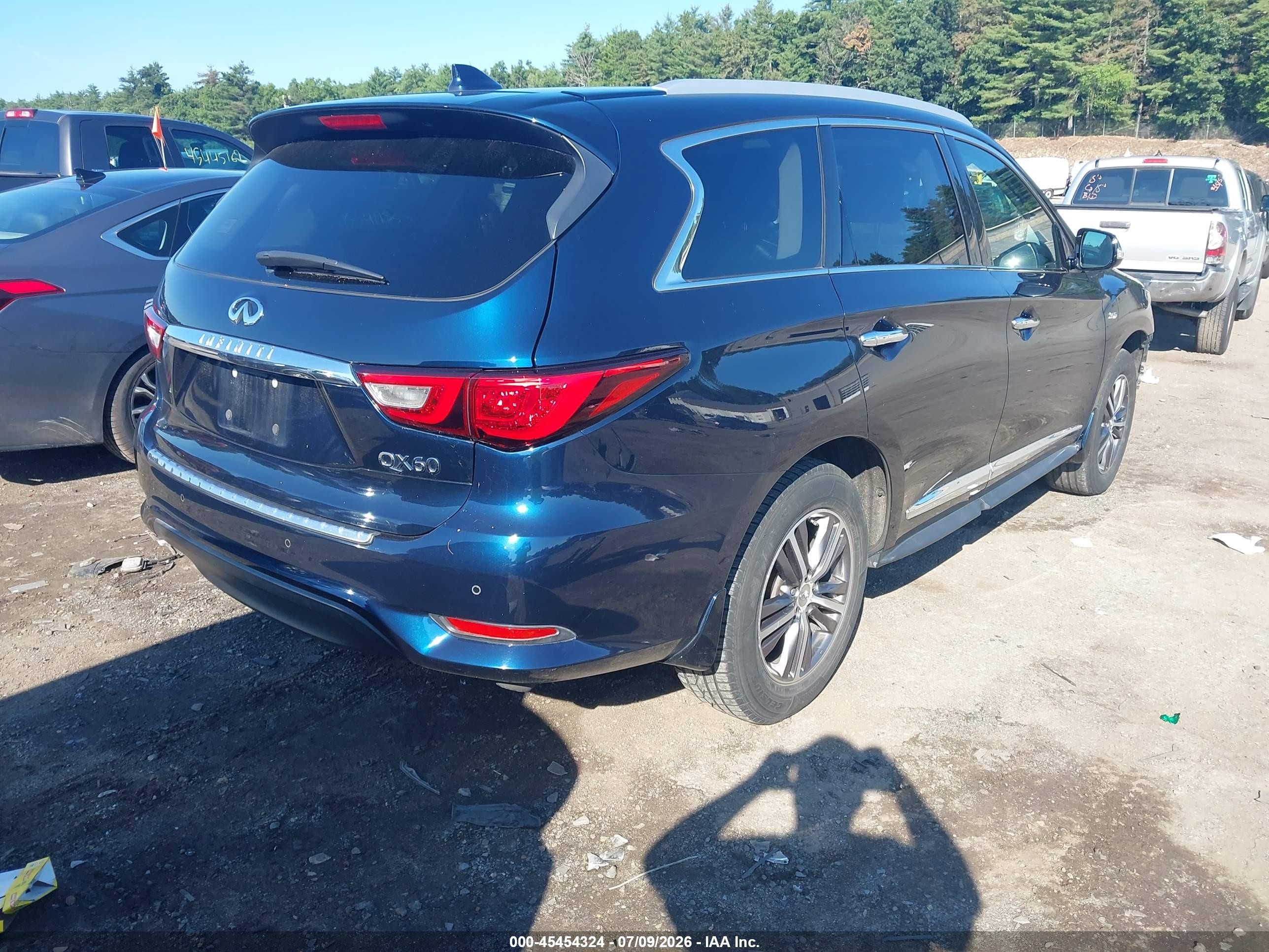 2017 Infiniti Qx60   Blue vin: 5N1DL0MM5HC521162