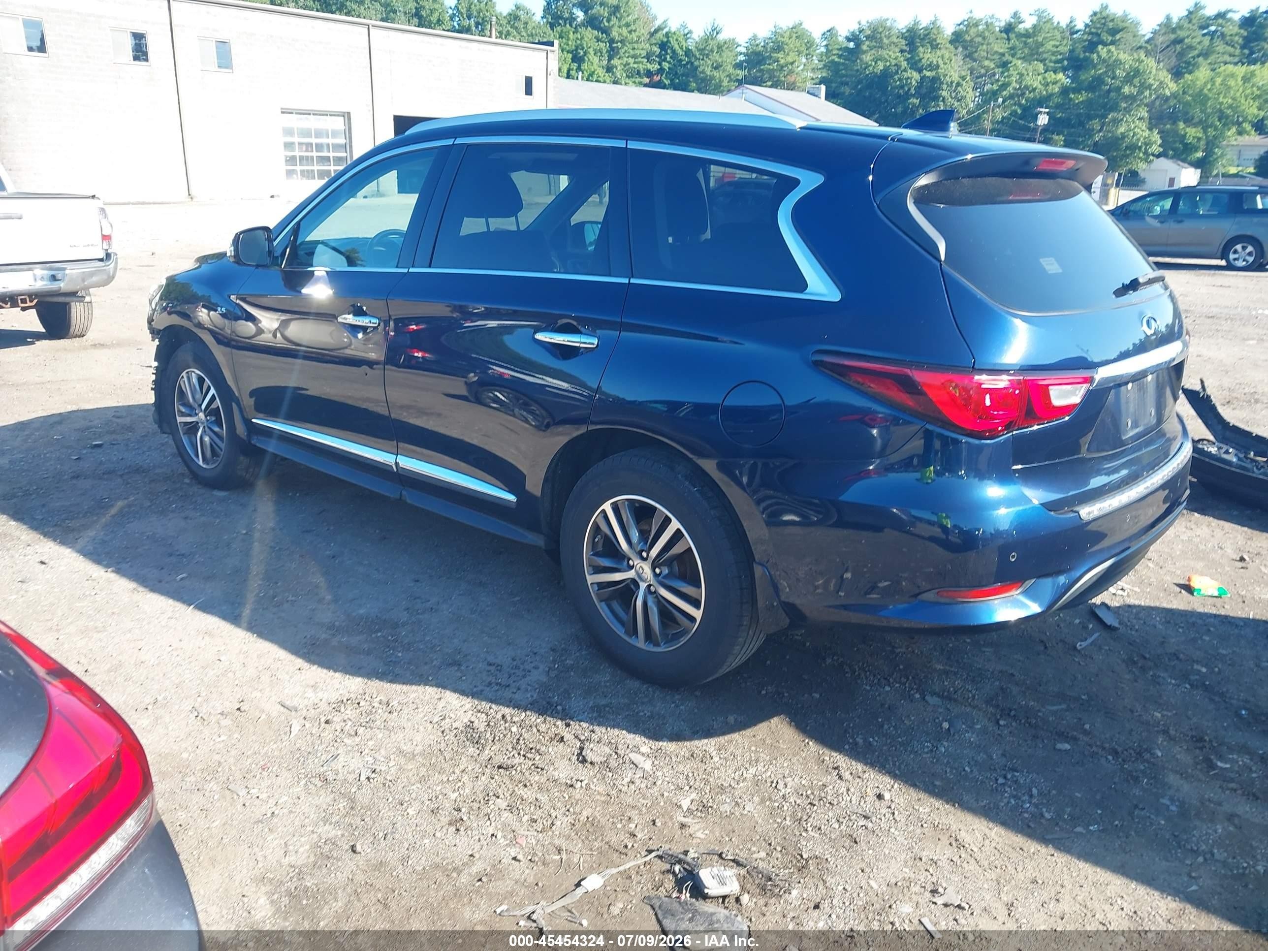 2017 Infiniti Qx60   Blue vin: 5N1DL0MM5HC521162
