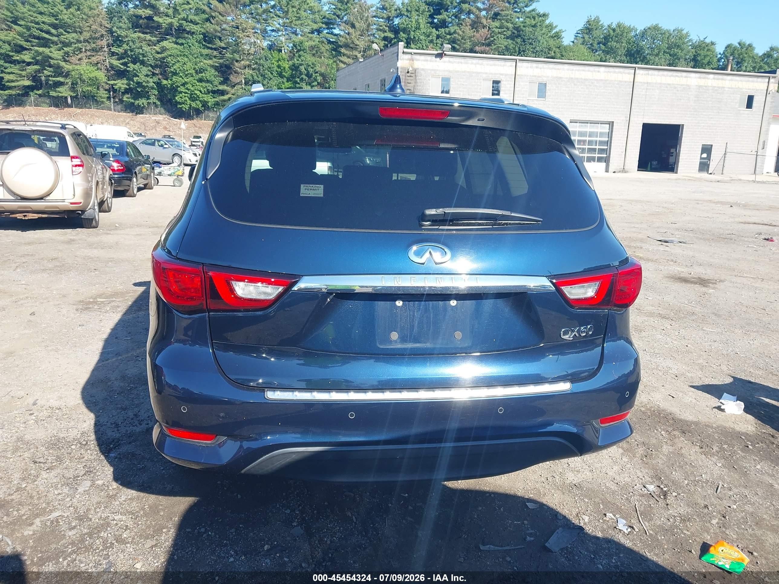 2017 Infiniti Qx60   Blue vin: 5N1DL0MM5HC521162
