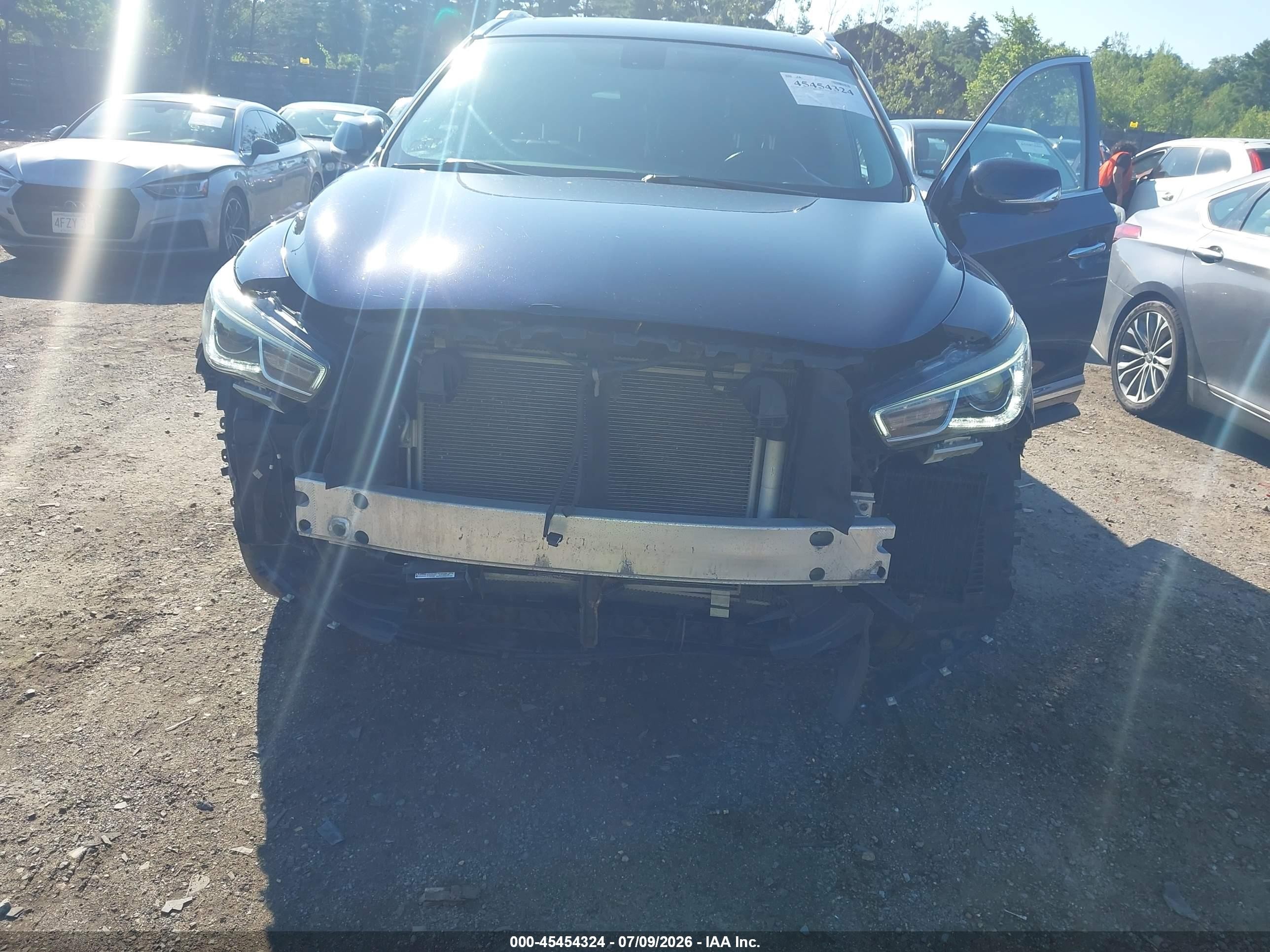2017 Infiniti Qx60   Blue vin: 5N1DL0MM5HC521162