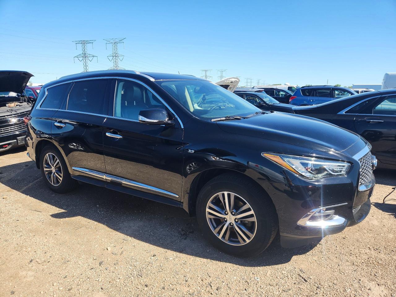 2020 Infiniti Qx60 Luxe Black vin: 5N1DL0MM5LC504158