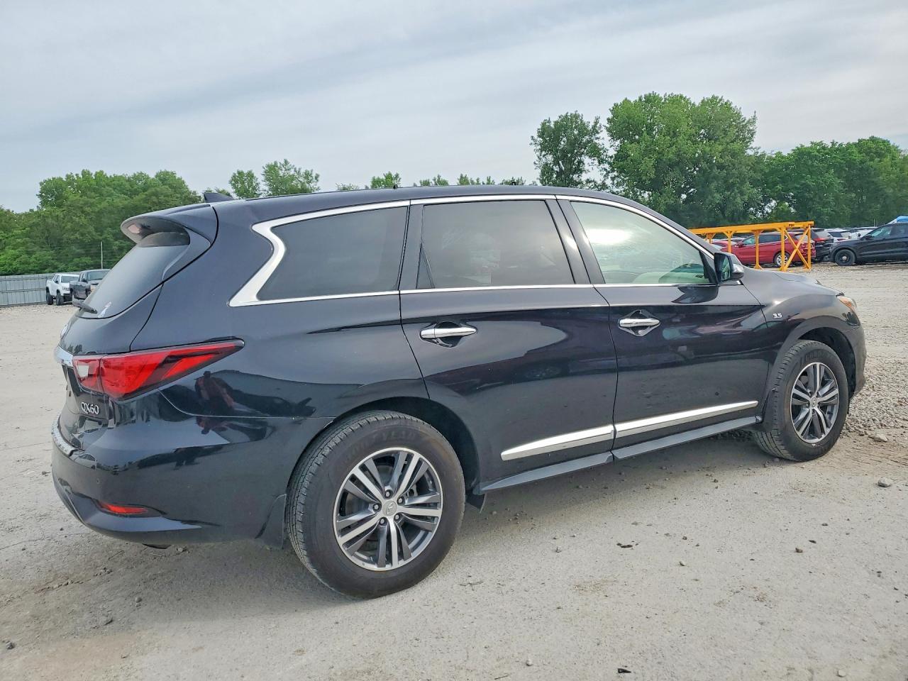 2020 Infiniti Qx60 Luxe Черный vin: 5N1DL0MM5LC518772