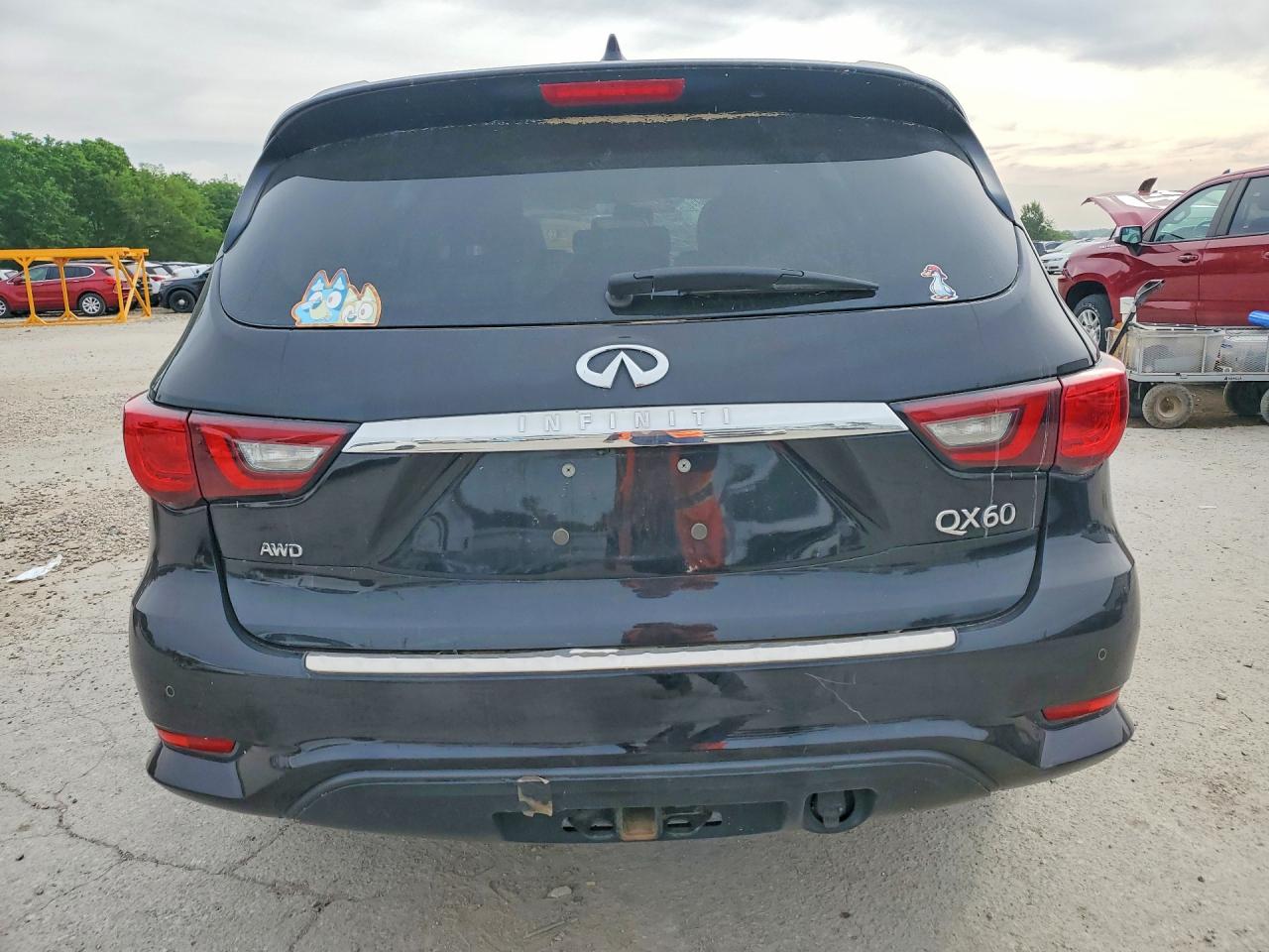 2020 Infiniti Qx60 Luxe Черный vin: 5N1DL0MM5LC518772