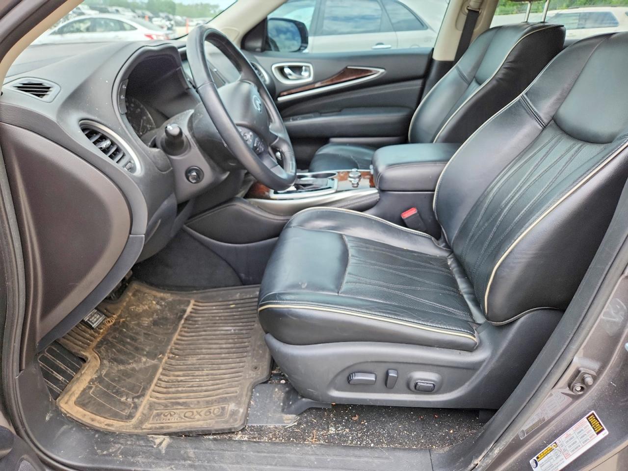 2017 Infi Qx60 Base Серый vin: 5N1DL0MM6HC529027