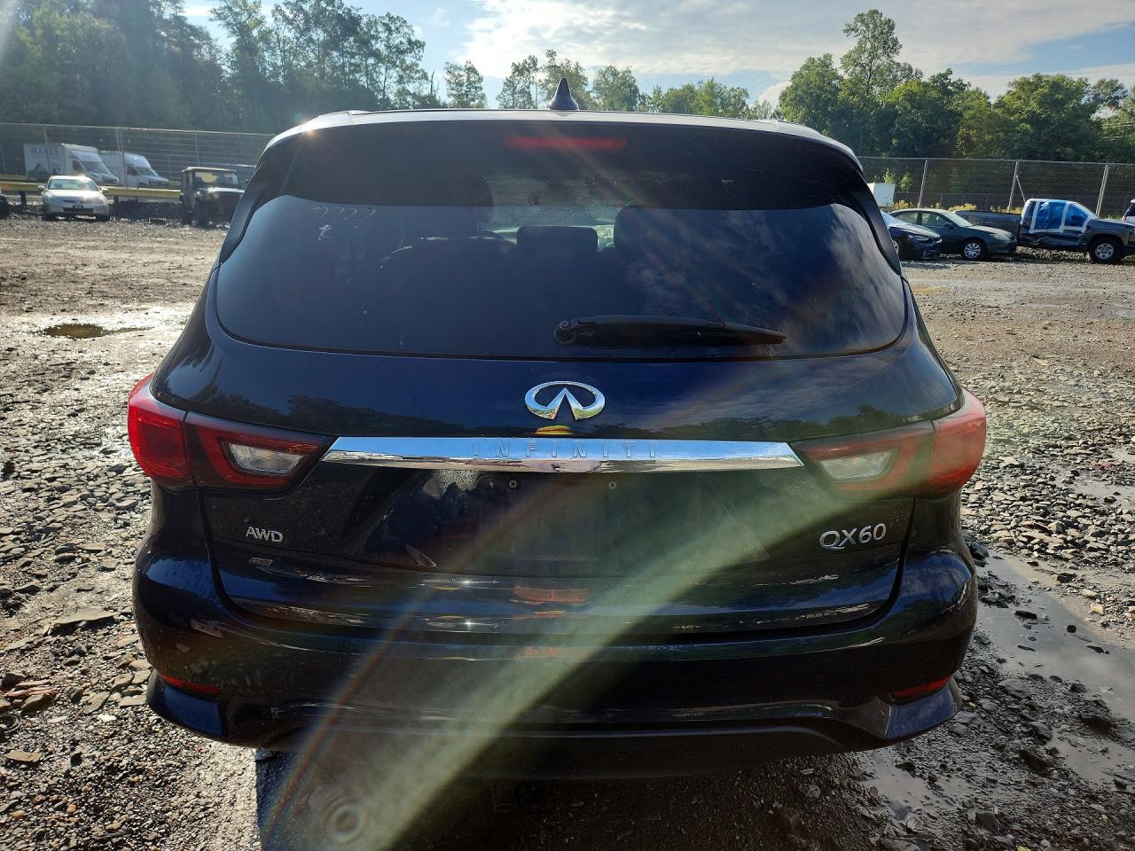 2019 Infiniti Qx60 Pure Blue vin: 5N1DL0MM6KC550418