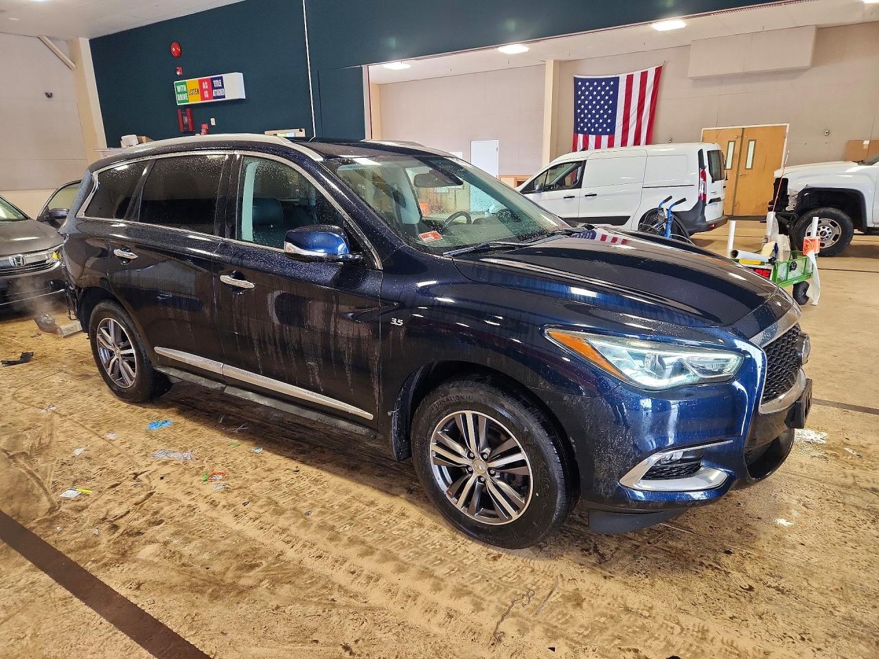 2019 Infiniti Qx60 Luxe Blue vin: 5N1DL0MM6KC552847
