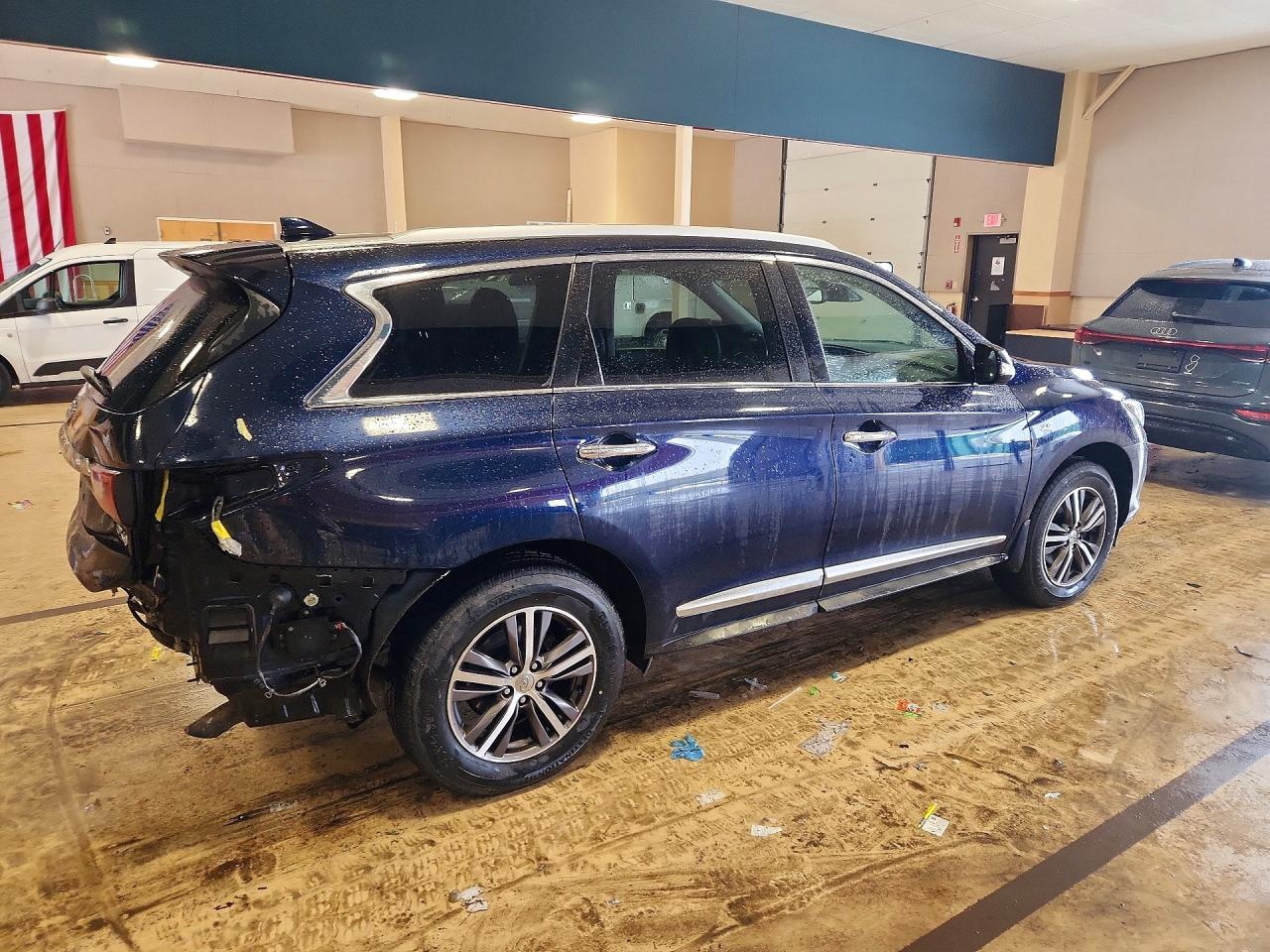 2019 Infiniti Qx60 Luxe Blue vin: 5N1DL0MM6KC552847