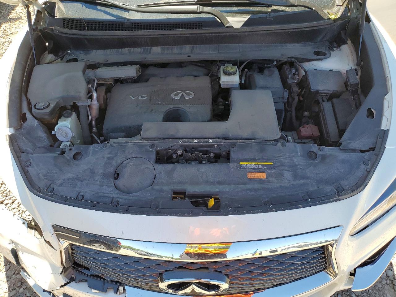 2020 Infiniti Qx60 Pure White vin: 5N1DL0MM6LC534785