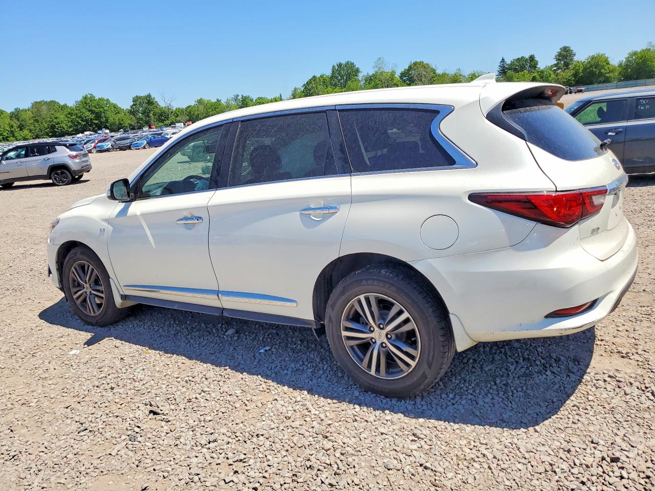 2020 Infiniti Qx60 Pure White vin: 5N1DL0MM6LC534785