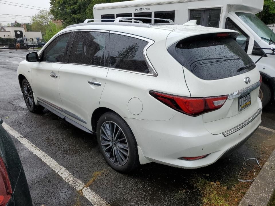 2018 Infiniti Qx60 White vin: 5N1DL0MM7JC510895