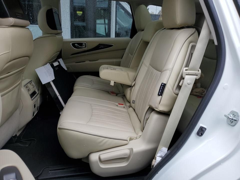 2018 Infiniti Qx60 White vin: 5N1DL0MM7JC510895