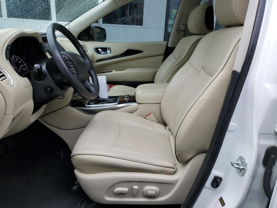 2018 Infiniti Qx60 White vin: 5N1DL0MM7JC510895