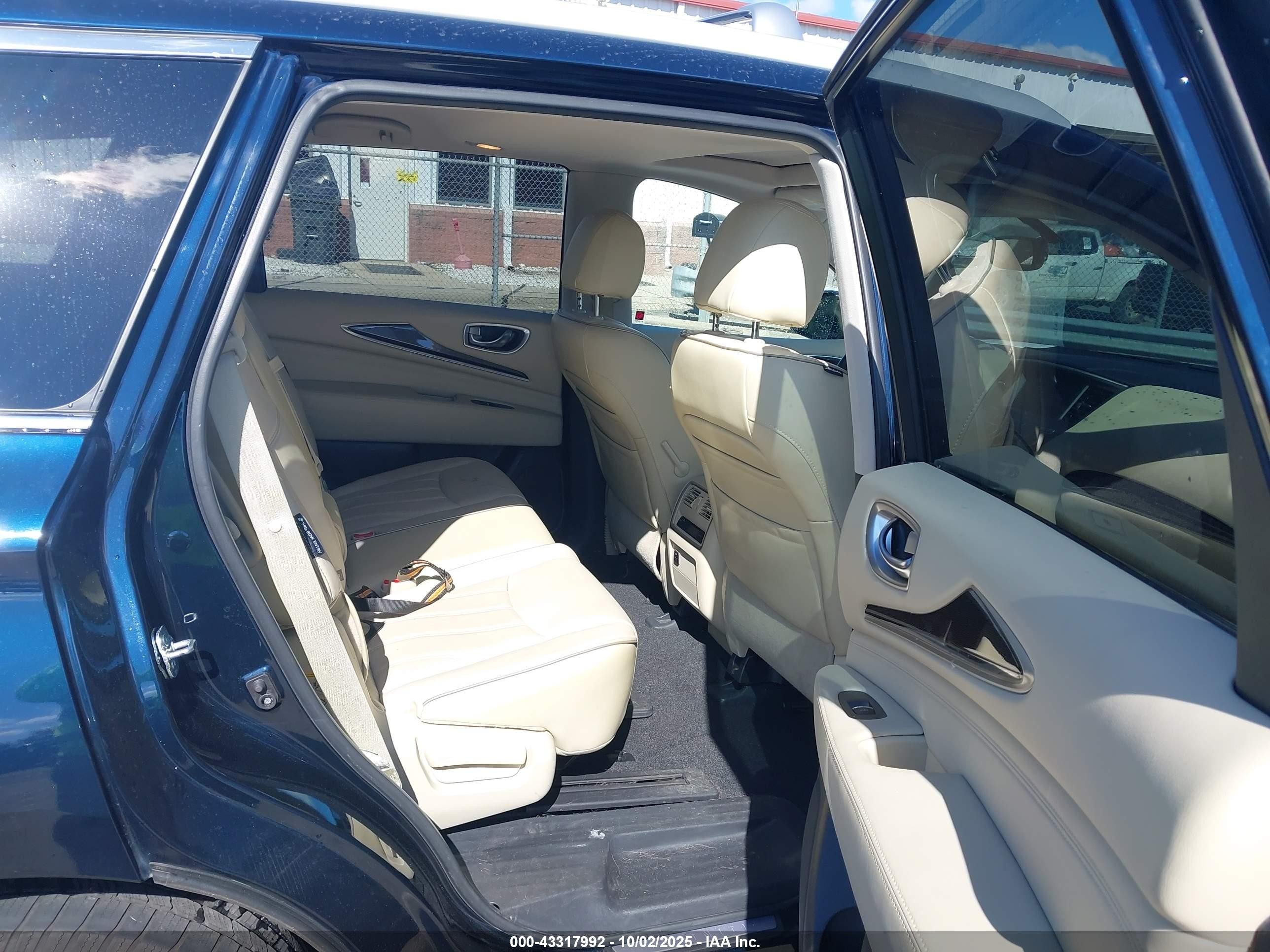 2018 Infiniti Qx60   Blue vin: 5N1DL0MM7JC512355