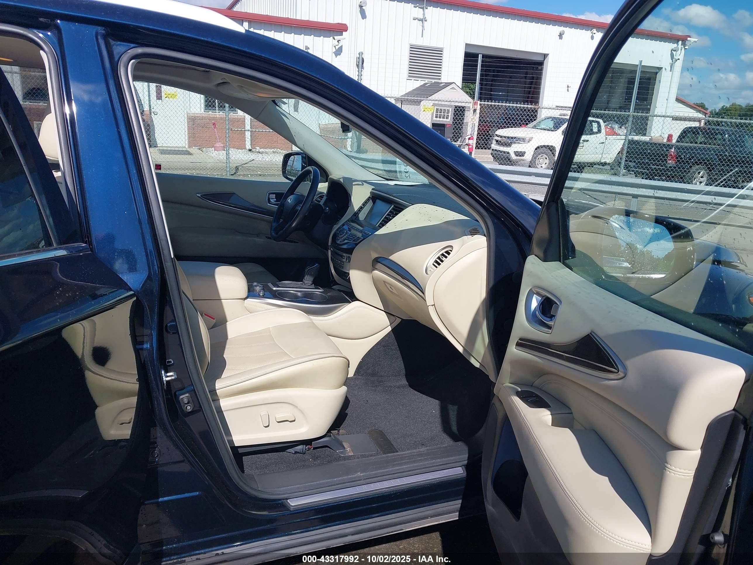 2018 Infiniti Qx60   Blue vin: 5N1DL0MM7JC512355