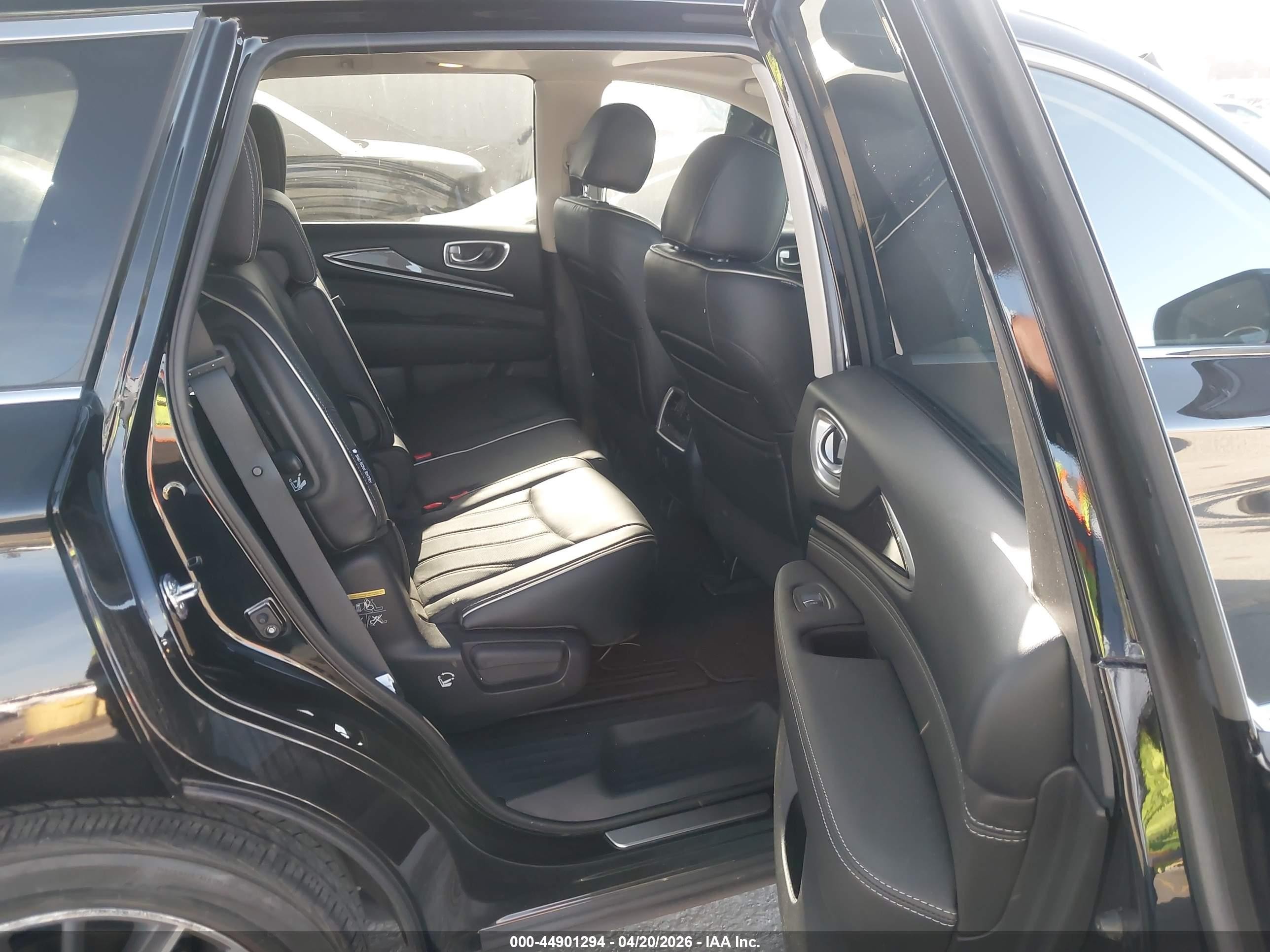2018 Infiniti Qx60 Black vin: 5N1DL0MM7JC514607