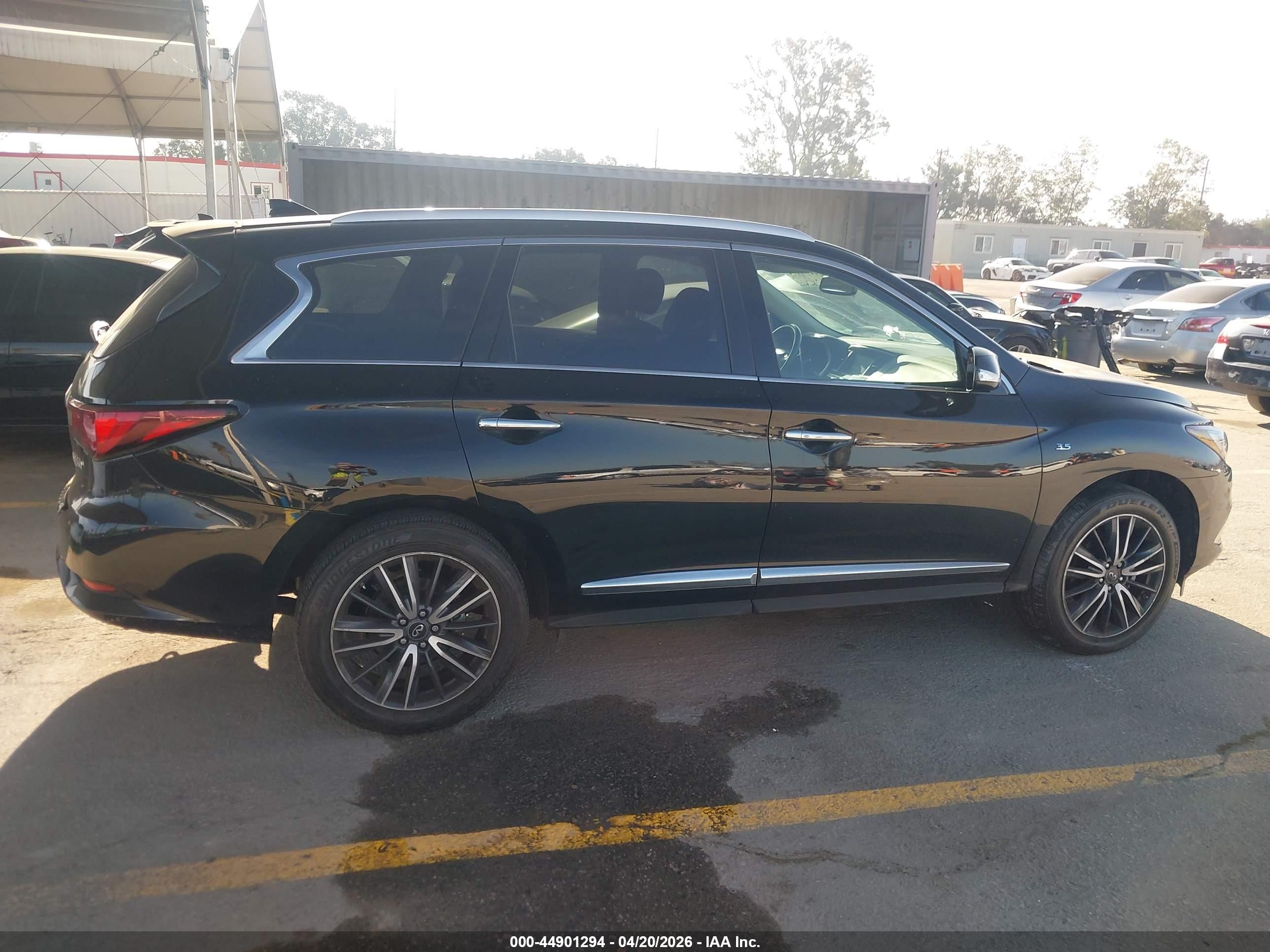 2018 Infiniti Qx60 Black vin: 5N1DL0MM7JC514607
