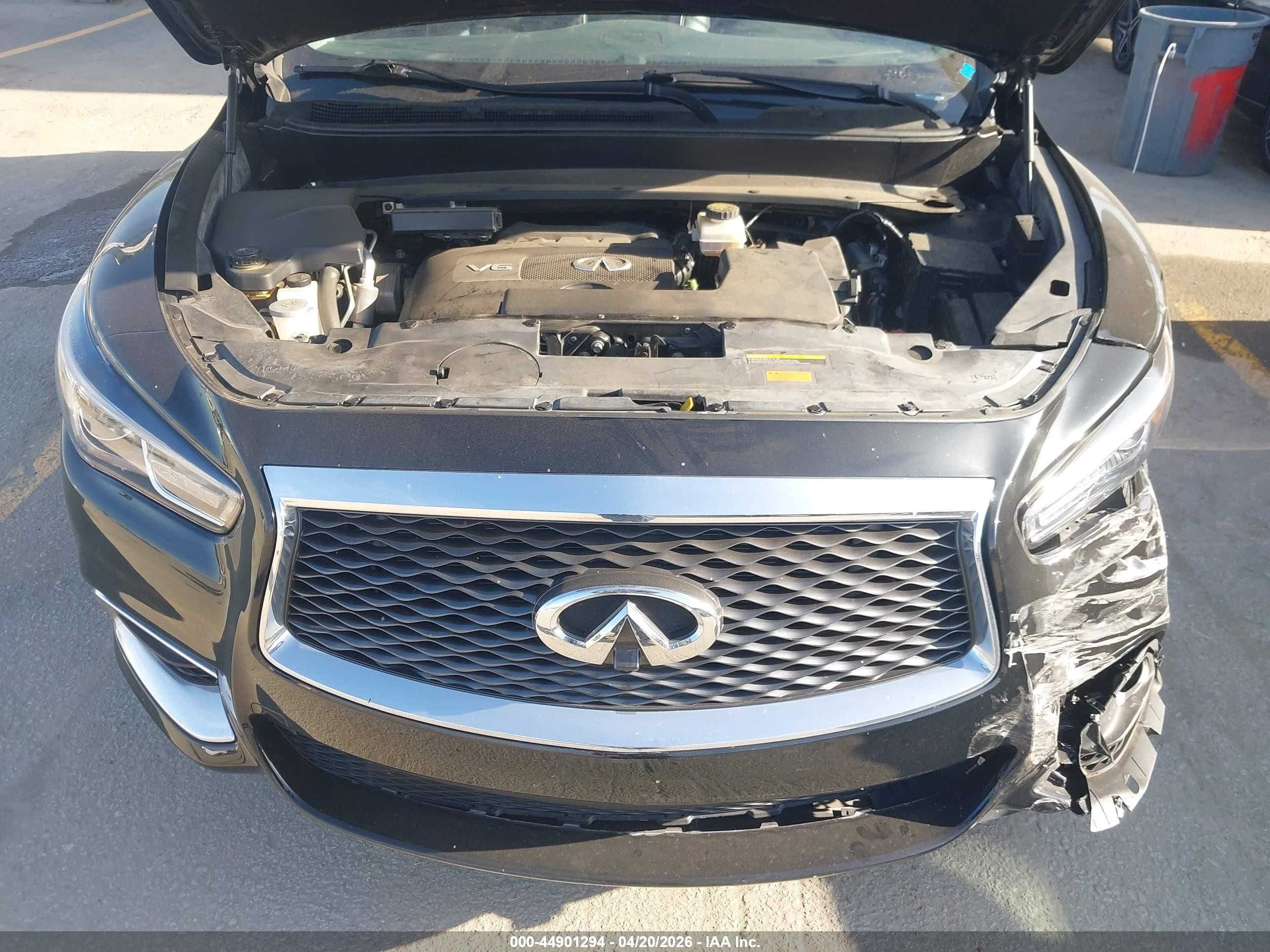 2018 Infiniti Qx60 Black vin: 5N1DL0MM7JC514607