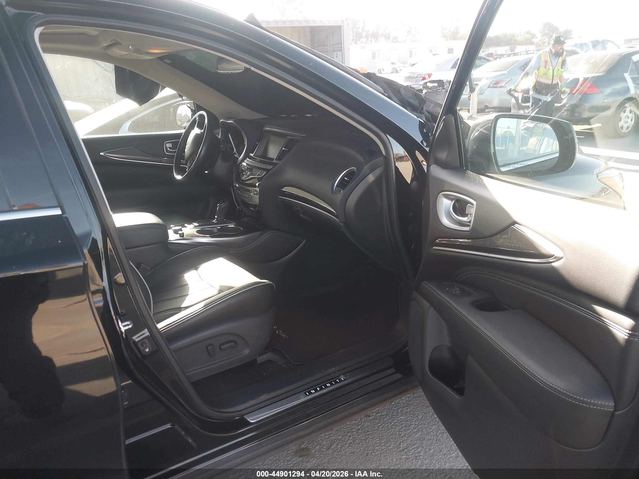 2018 Infiniti Qx60 Black vin: 5N1DL0MM7JC514607