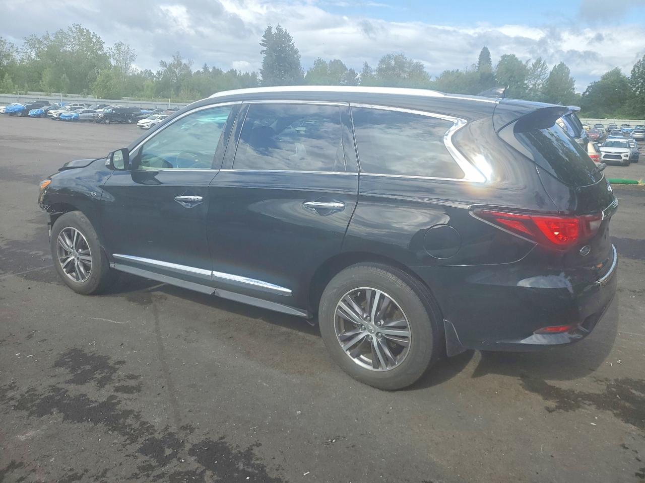 2018 Infiniti Qx60 Base Черный vin: 5N1DL0MM7JC531195