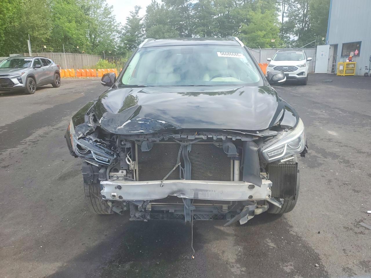 2018 Infiniti Qx60 Base Черный vin: 5N1DL0MM7JC531195