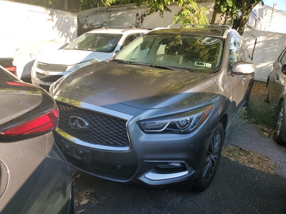 2019 Infiniti Qx60 Luxe Gray vin: 5N1DL0MM7KC525043