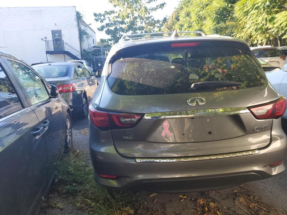 2019 Infiniti Qx60 Luxe Gray vin: 5N1DL0MM7KC525043