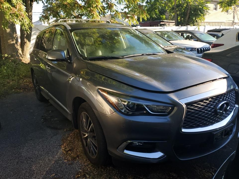 2019 Infiniti Qx60 Luxe Gray vin: 5N1DL0MM7KC525043