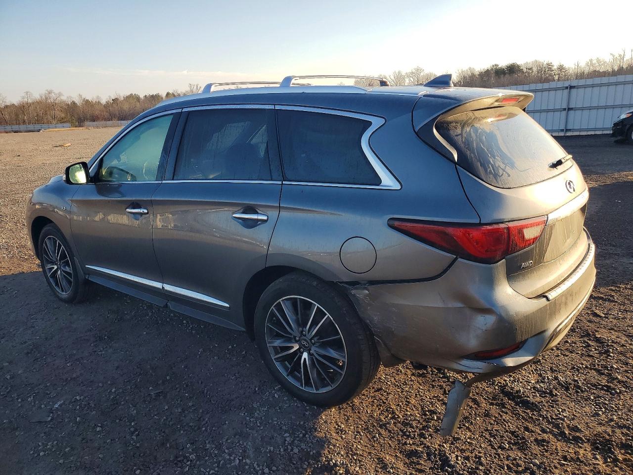 2019 Infiniti Qx60 Luxe Gray vin: 5N1DL0MM7KC525043