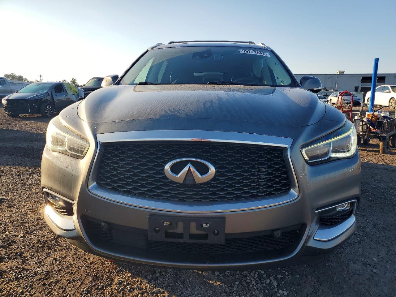 2019 Infiniti Qx60 Luxe Gray vin: 5N1DL0MM7KC525043