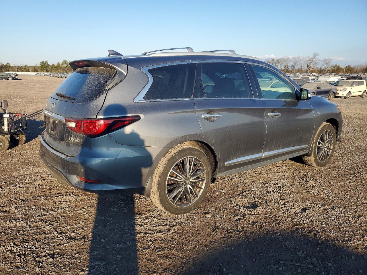 2019 Infiniti Qx60 Luxe Gray vin: 5N1DL0MM7KC525043