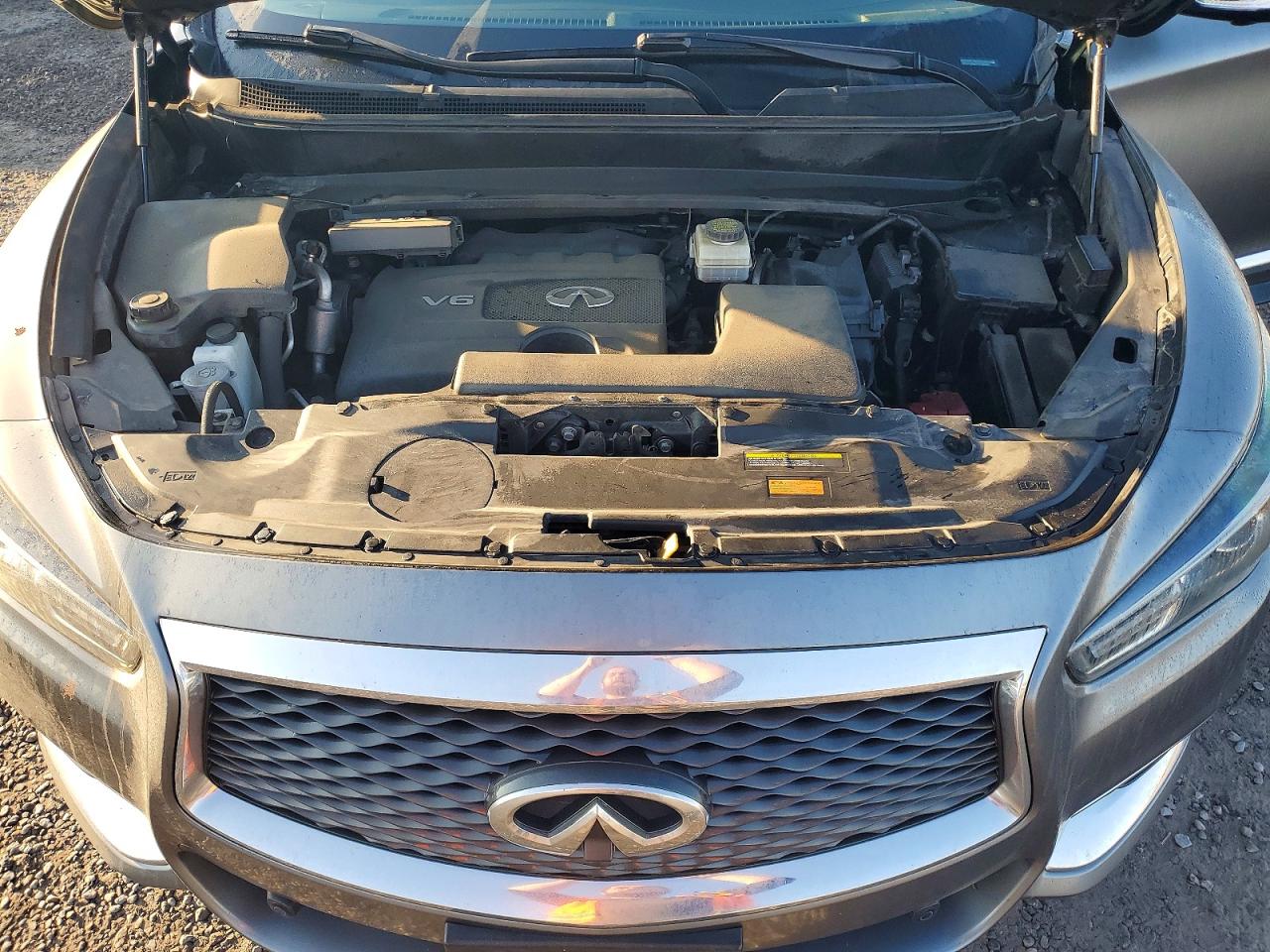 2019 Infiniti Qx60 Luxe Gray vin: 5N1DL0MM7KC525043