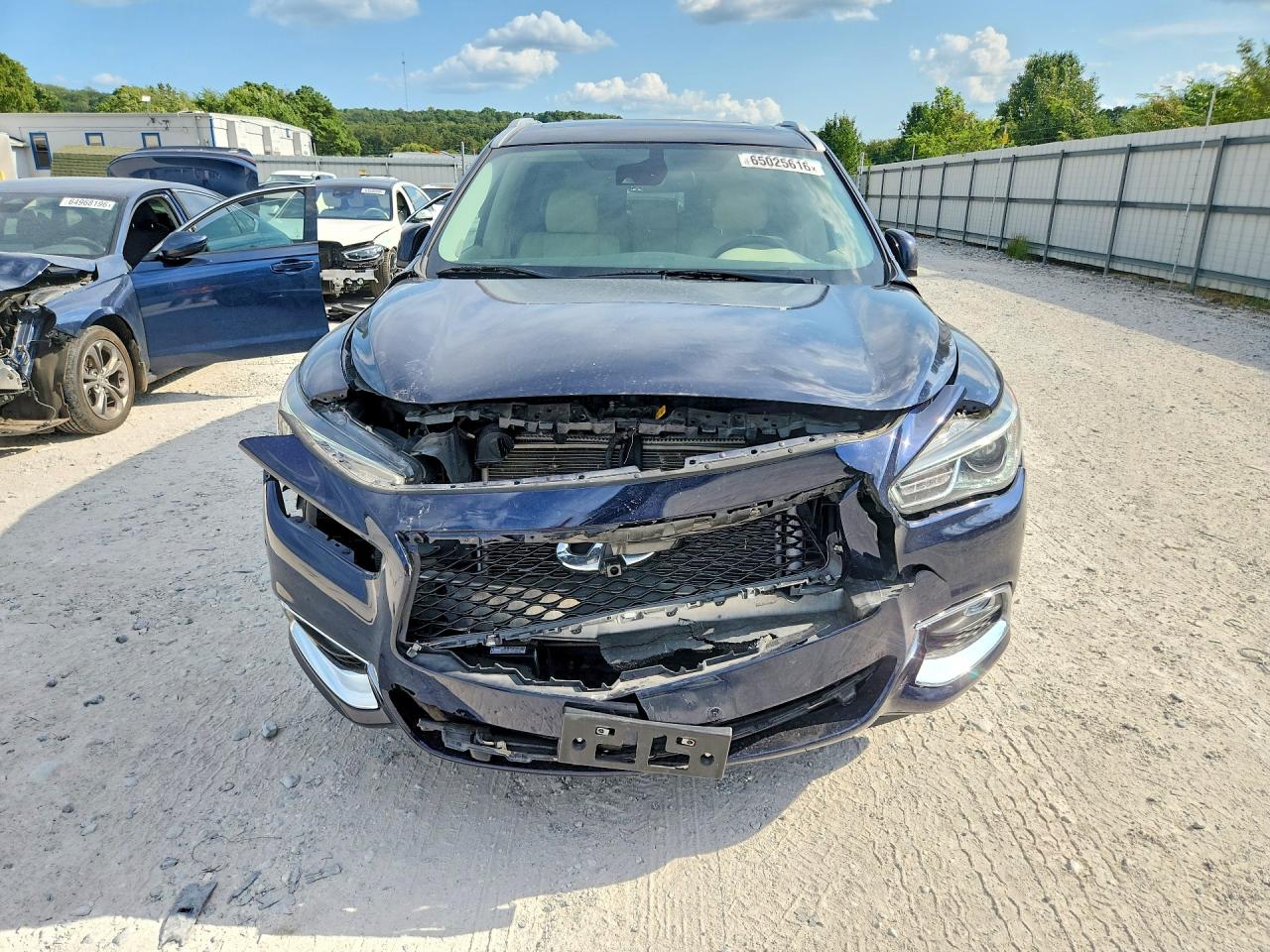 2020 Infiniti Qx60 Luxe Blue vin: 5N1DL0MM7LC507949