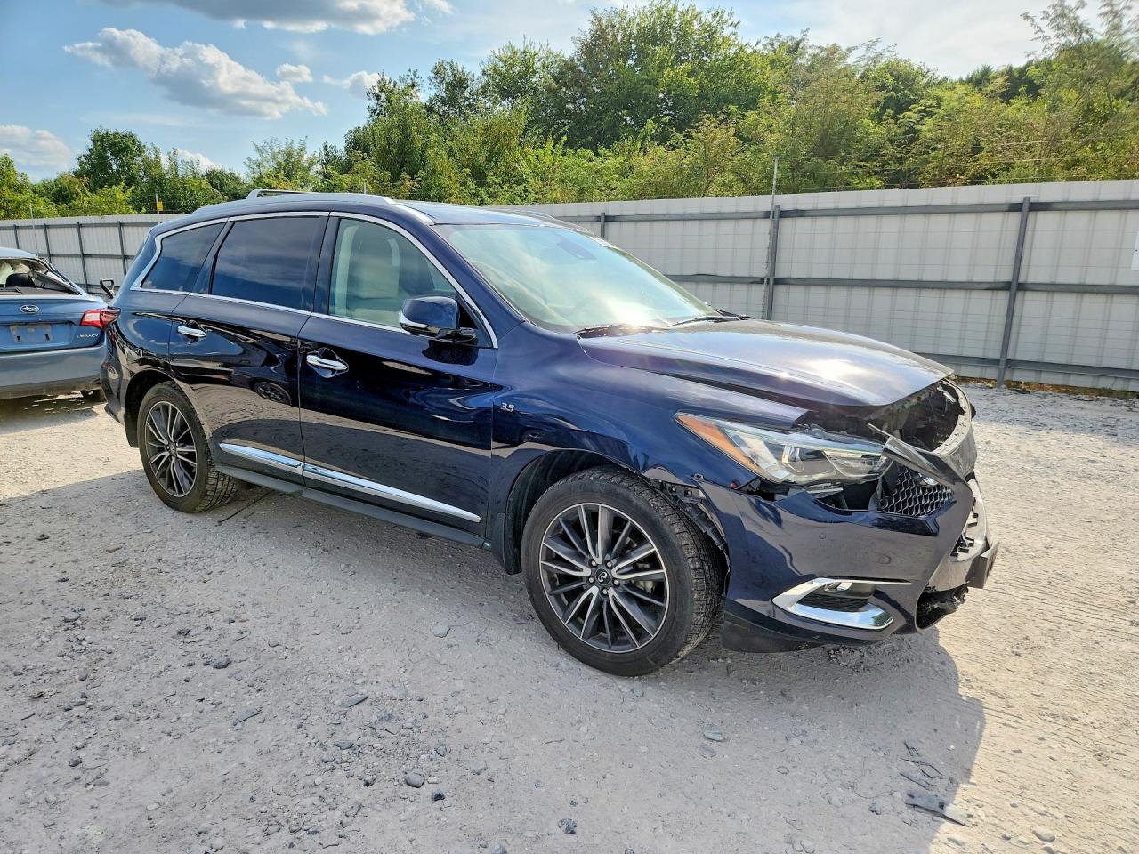 2020 Infiniti Qx60 Luxe Blue vin: 5N1DL0MM7LC507949
