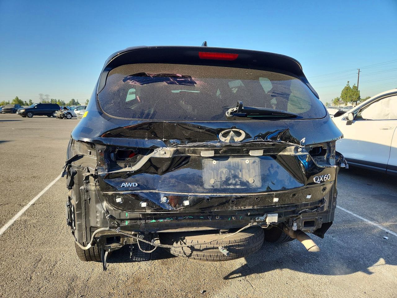 2020 Infiniti Qx60 Luxe Черный vin: 5N1DL0MM7LC525299