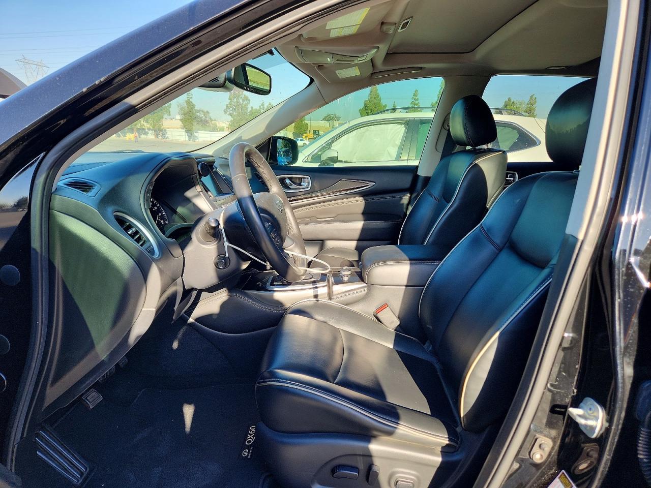 2020 Infiniti Qx60 Luxe Черный vin: 5N1DL0MM7LC525299