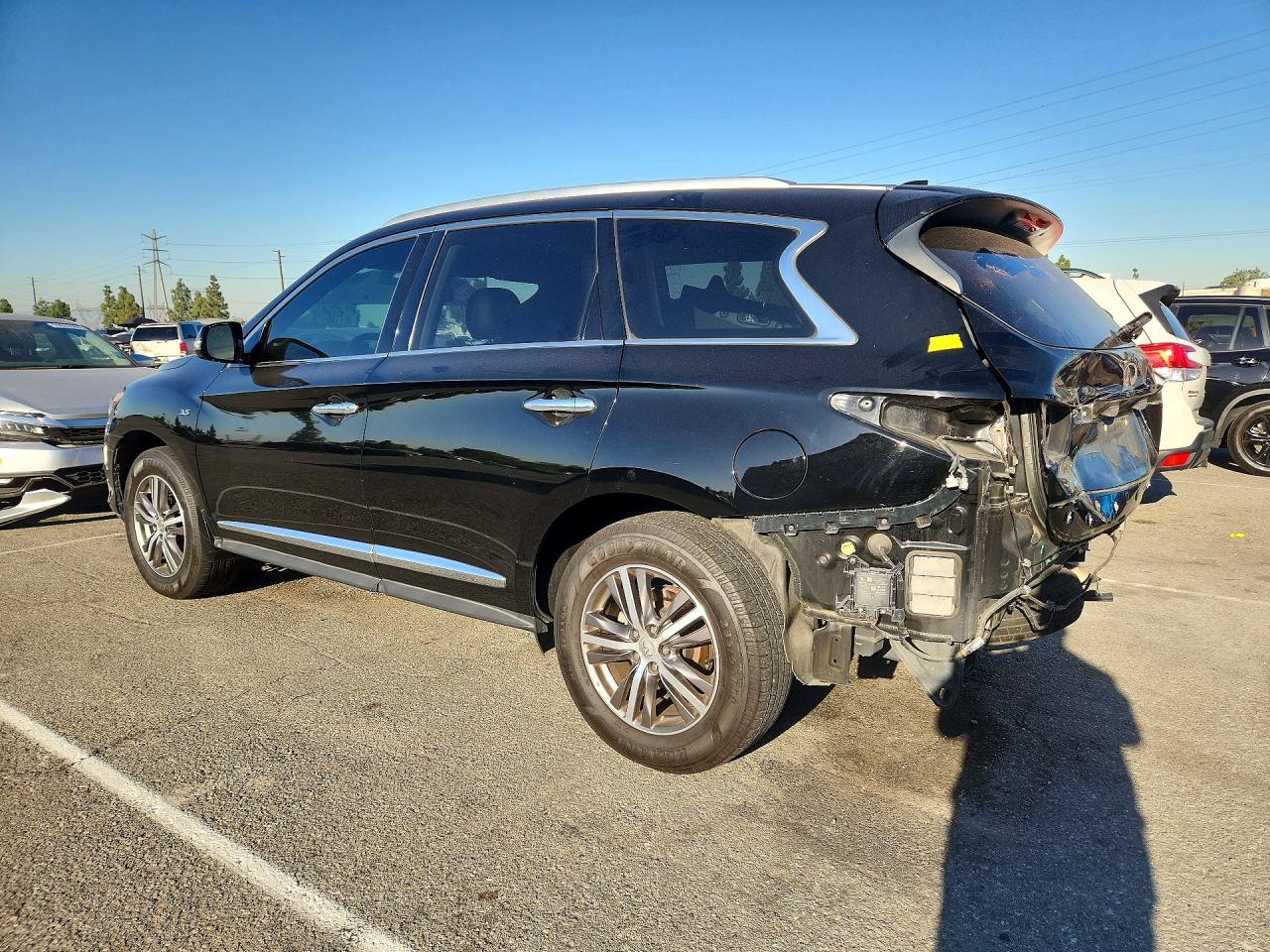 2020 Infiniti Qx60 Luxe Черный vin: 5N1DL0MM7LC525299