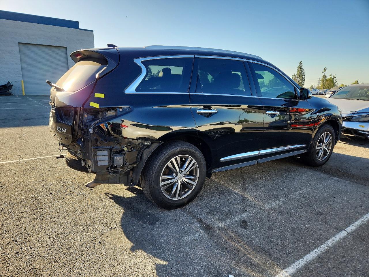 2020 Infiniti Qx60 Luxe Черный vin: 5N1DL0MM7LC525299