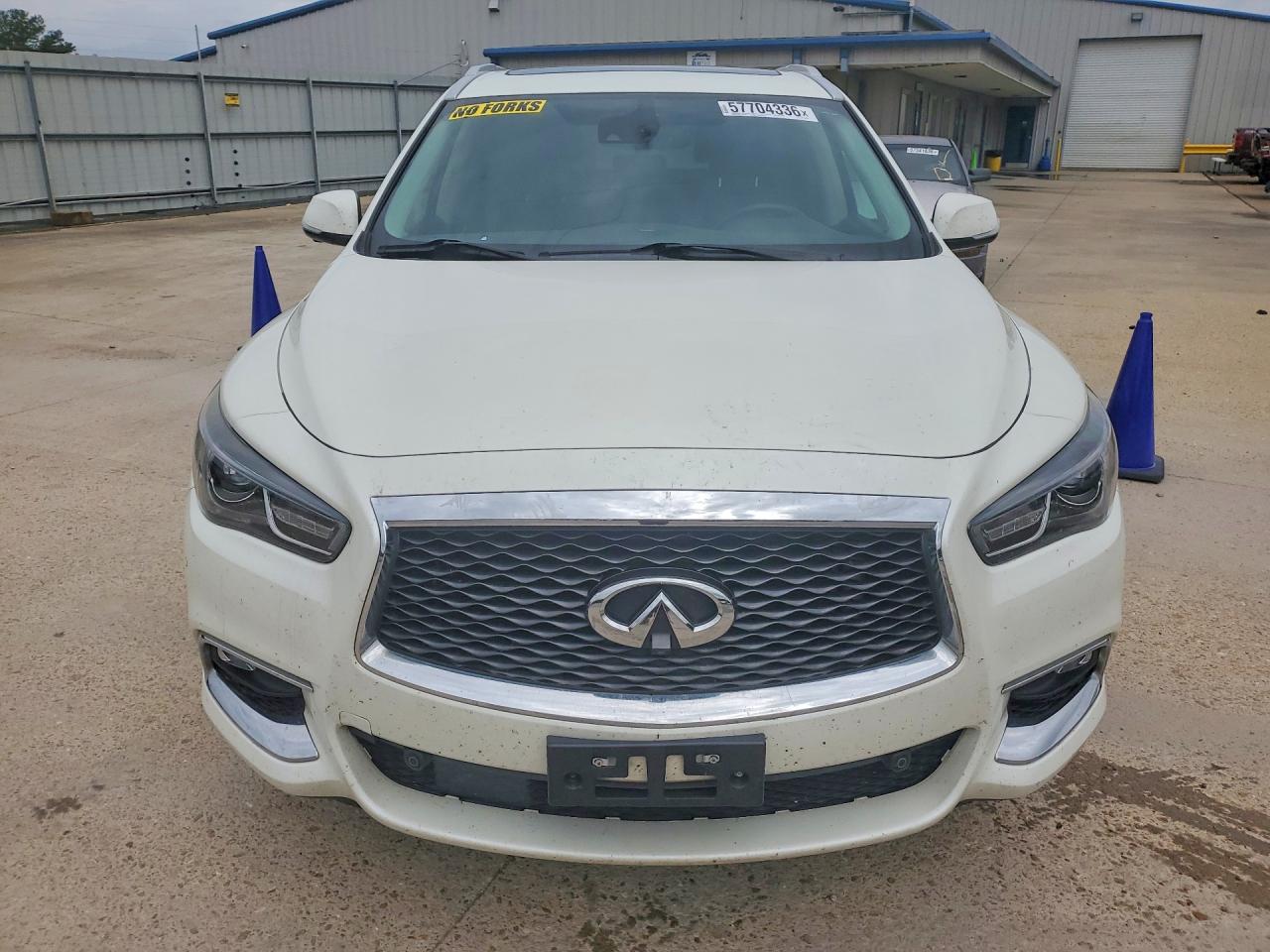 2020 Infiniti Qx60 Luxe White vin: 5N1DL0MM7LC526940