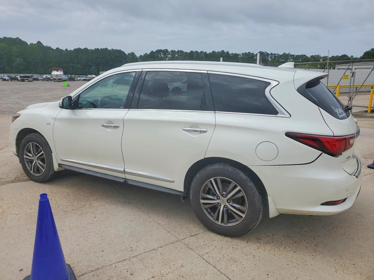 2020 Infiniti Qx60 Luxe White vin: 5N1DL0MM7LC526940