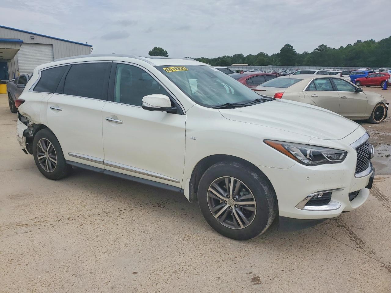 2020 Infiniti Qx60 Luxe White vin: 5N1DL0MM7LC526940