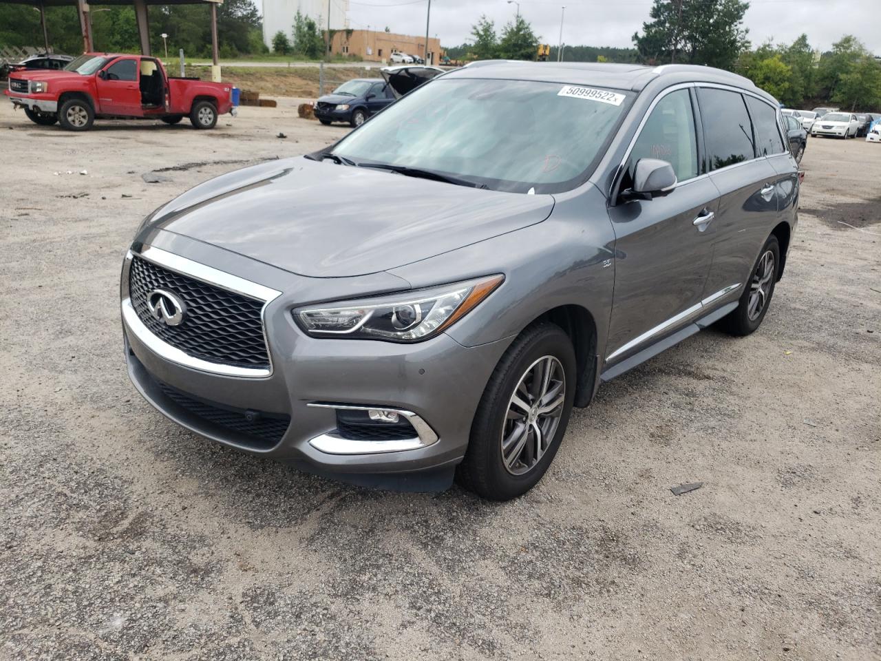 2017 Infiniti Qx60  Charcoal vin: 5N1DL0MM8HC515582