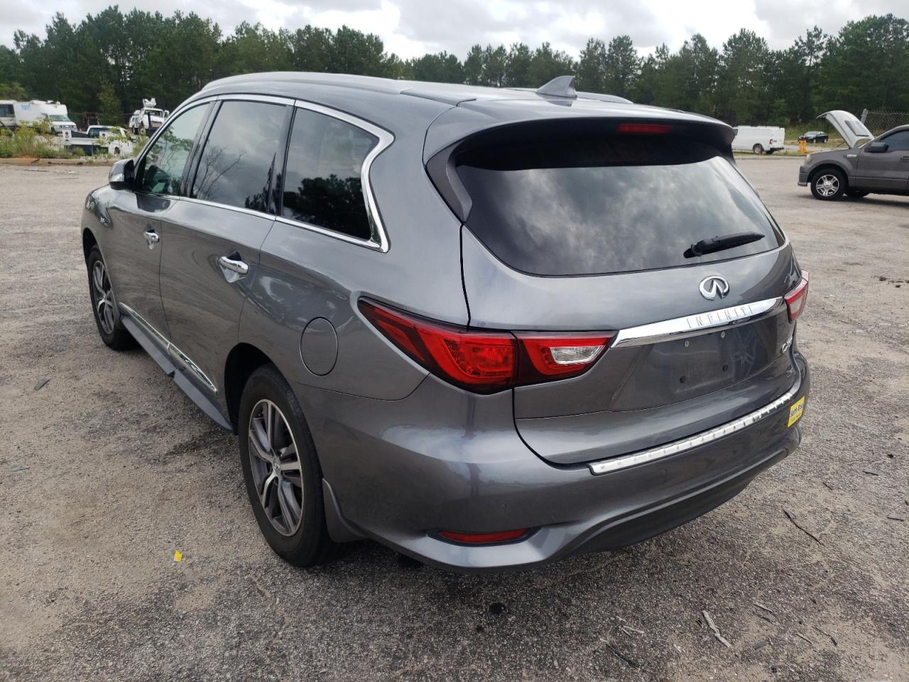 2017 Infiniti Qx60  Charcoal vin: 5N1DL0MM8HC515582