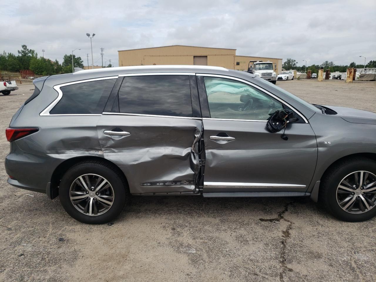 2017 Infiniti Qx60  Charcoal vin: 5N1DL0MM8HC515582