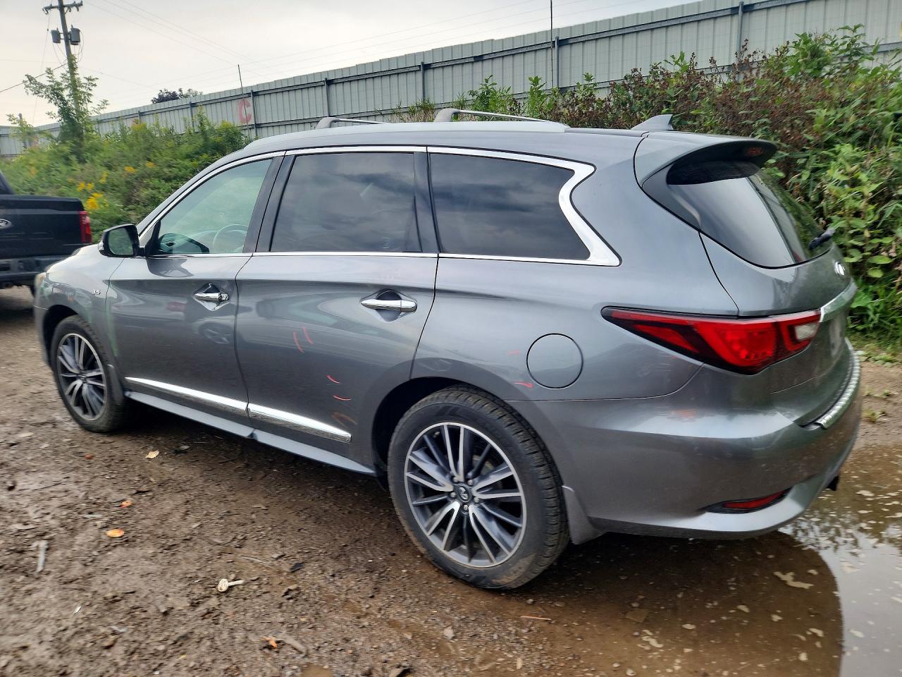 2018 Infiniti Qx60 Base Gray vin: 5N1DL0MM8JC525440