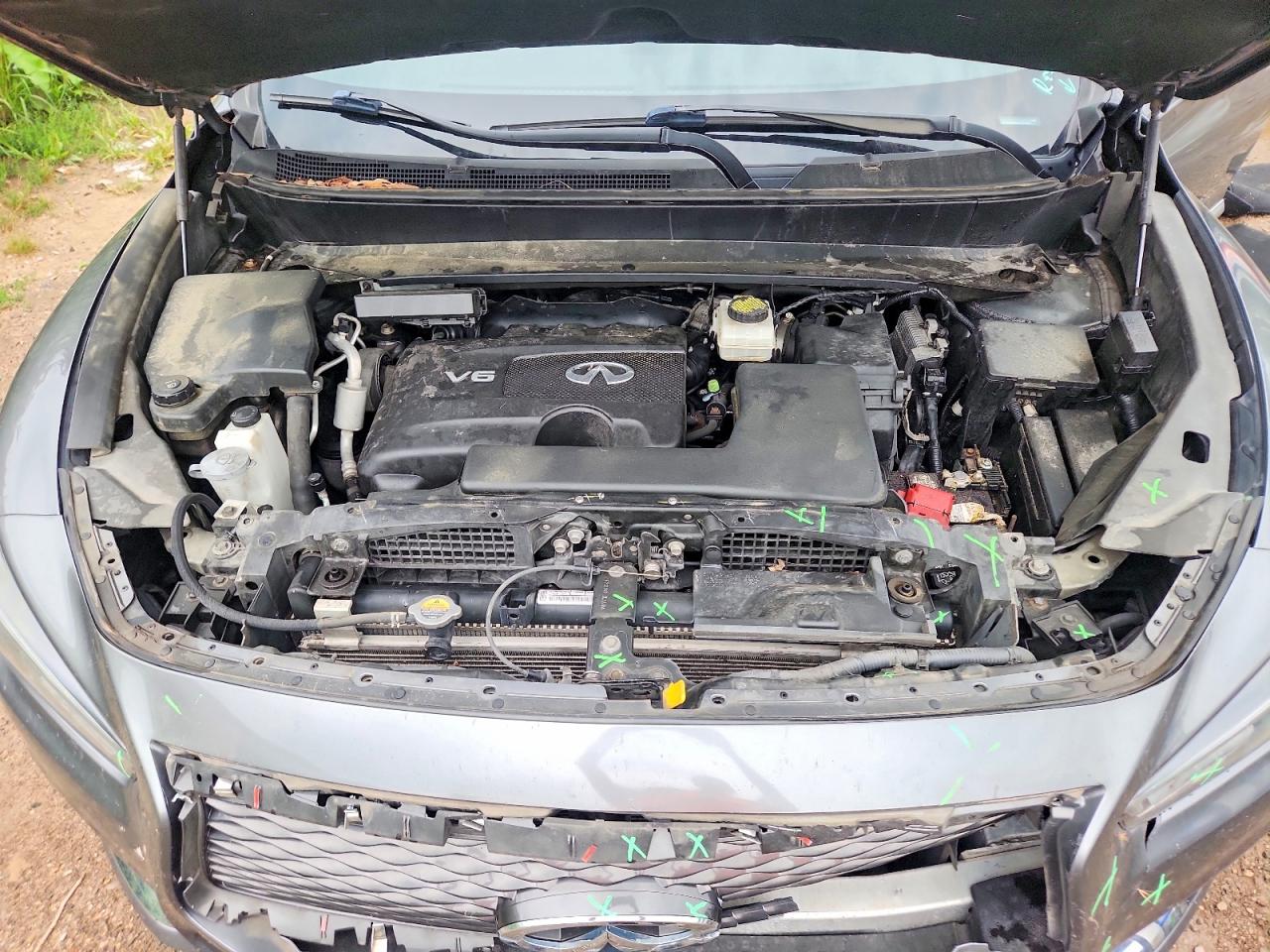 2018 Infiniti Qx60 Base Gray vin: 5N1DL0MM8JC525440