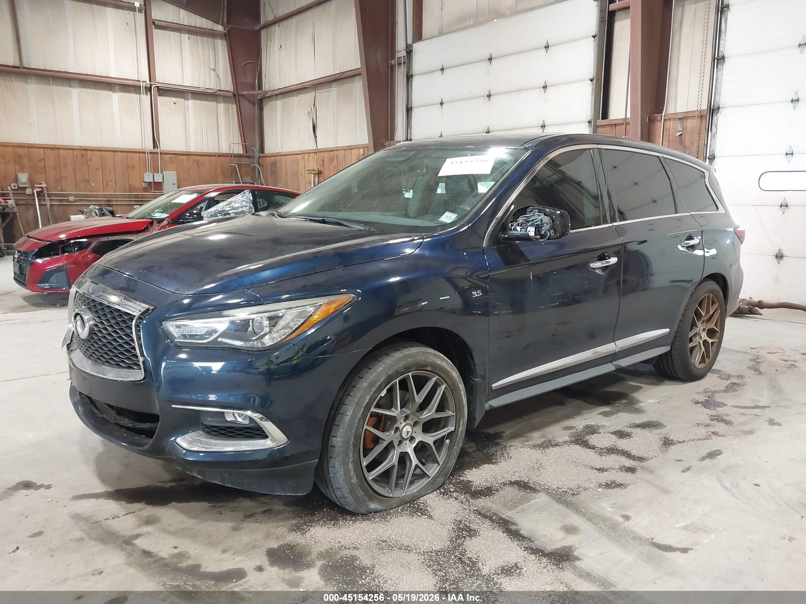 2018 Infiniti Qx60   Navy vin: 5N1DL0MM8JC529892