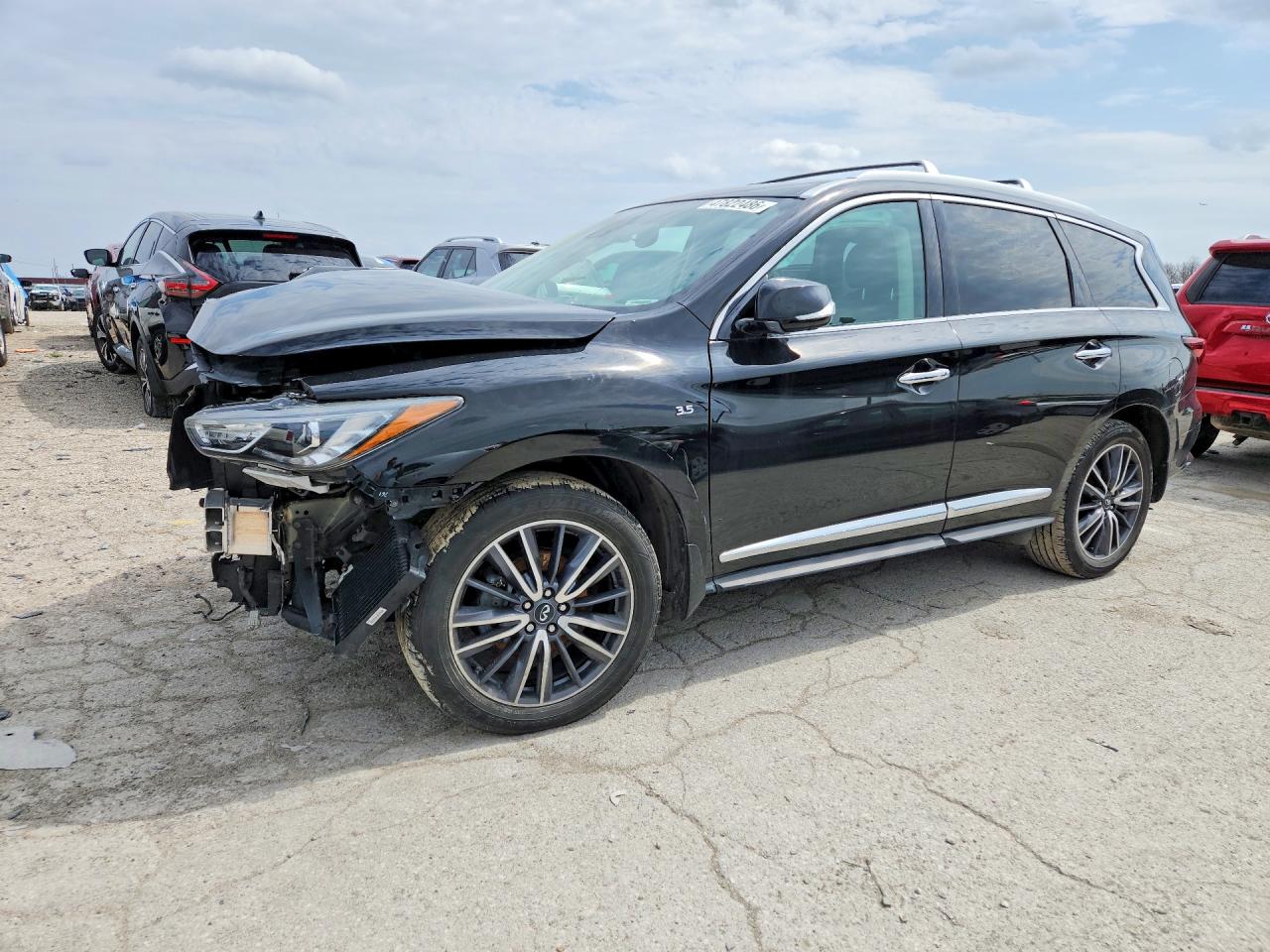 2020 Infiniti Qx60 Luxe Black vin: 5N1DL0MM8LC535761