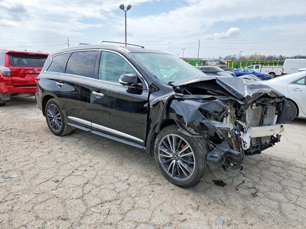 2020 Infiniti Qx60 Luxe Black vin: 5N1DL0MM8LC535761