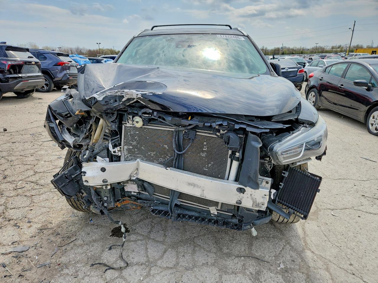 2020 Infiniti Qx60 Luxe Black vin: 5N1DL0MM8LC535761