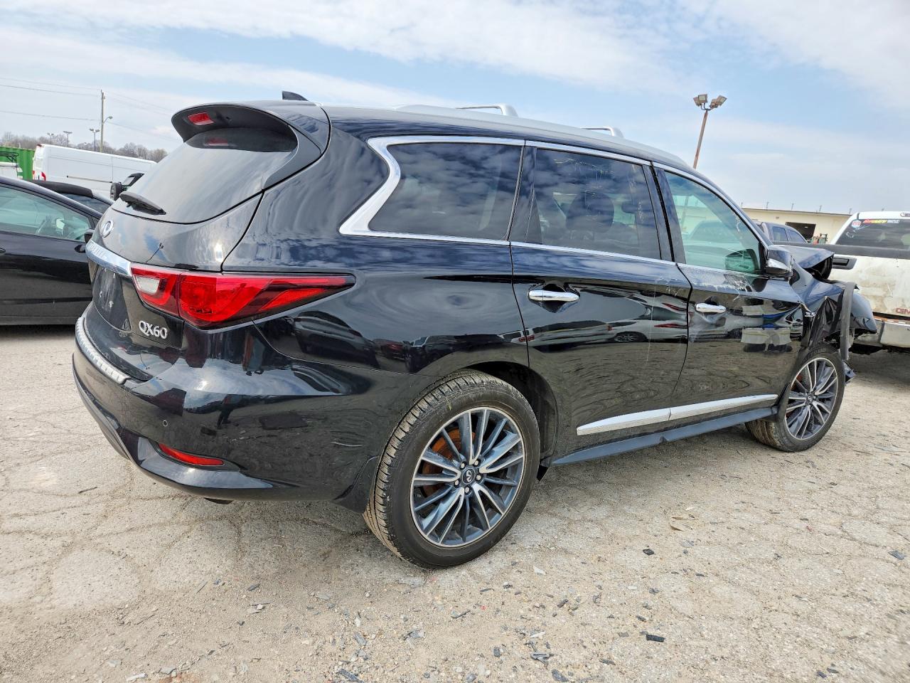 2020 Infiniti Qx60 Luxe Black vin: 5N1DL0MM8LC535761